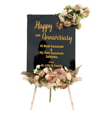 Papan Bunga Akrilik Halim Perdana Kusuma